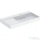 Geberit ONE 90x48 cm-es mosdó jobb oldali csaplyukkal,fényes fehér takarólappal,KeraTect mázzal,fehér 505.043.00.1