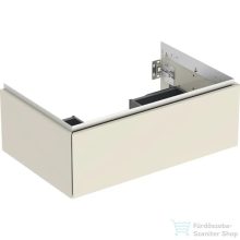   Geberit ONE 74x47x26,6 cm-es 1 fiókos alsószekrény,fényes homokszürke 505.072.00.4