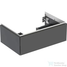   Geberit ONE 74x47x26,6 cm-es 1 fiókos alsószekrény,matt fekete 505.072.00.8