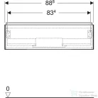 Geberit ONE 88,8x47x26,6 cm-es 1 fiókos alsószekrény,tölgy 505.073.00.5
