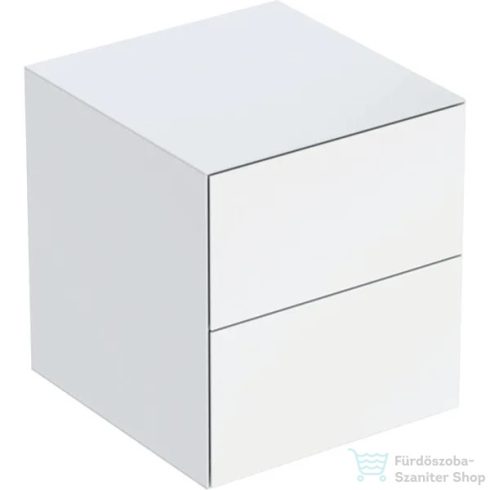 Geberit ONE 45x47x49,2 cm-es 2 fiókos oldalsó szekrény,fényes fehér 505.077.00.1
