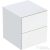 Geberit ONE 45x47x49,2 cm-es 2 fiókos oldalsó szekrény,fényes fehér 505.077.00.1