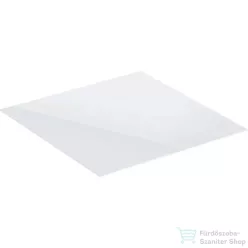   Geberit ONE 45x46,5 cm-es üveg takarólap,fehér üveg 505.082.00.1