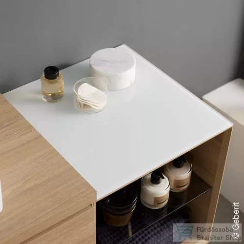 Geberit ONE 45x46,5 cm-es üveg takarólap,fehér üveg 505.082.00.1