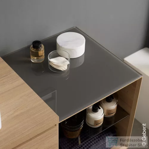 Geberit ONE 45x46,5 cm-es üveg takarólap,láva üveg 505.082.00.2