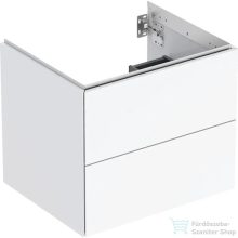  Geberit ONE 59,2x47x50,4 cm-es 2 fiókos alsószekrény,fényes fehér 505.261.00.1