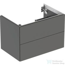   Geberit ONE 74x47x50,4 cm-es 2 fiókos alsószekrény,matt láva 505.262.00.3