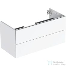   Geberit ONE 103,6x47x50,4 cm-es 2 fiókos alsószekrény,fényes fehér 505.264.00.1