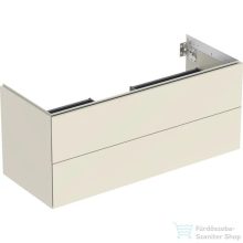   Geberit ONE 118,4x47x50,4 cm-es 2 fiókos alsószekrény,fényes homokszürke 505.265.00.4