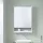 Geberit ONE 60x90 cm-es 1 ajtós tükrös szekrény ComfortLight világítással,jobbos,eloxált alumínium 505.831.00.1