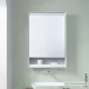 Geberit ONE 60x90 cm-es 1 ajtós tükrös szekrény ComfortLight világítással,jobbos,eloxált alumínium 505.831.00.1
