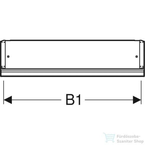 Geberit ONE 60x90 cm-es 1 ajtós tükrös szekrény ComfortLight világítással,jobbos,fehér/porszórt alumínium 505.831.00.2