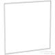 Geberit 105x90 cm-es takarókeret ONE beépíthető tükrösszekrényhez,fehér/porszórt alumínium 505.844.00.1
