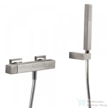   Tres CUADRO EXCLUSIVE zuhany csaptelep, zuhanyszettel, rozsdamentes acél 50716703