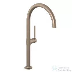   Kludi REEF mosogató csaptelep, szálcsiszolt bronz 50803N175
