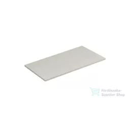  Kludi ICOS 100x50 cm-es mosdópult Icos szekrényhez, matt világosszürke 50T100O2