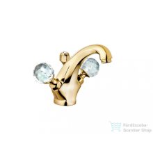   Kludi 1926 egykaros mosdó csaptelep, automata leeresztővel, arany 5101045G4