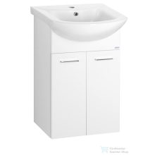   AQUALINE ZOJA mosdótartó szekrény, 2 ajtós, 42x74x25cm, fehér (51045A)