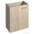 AQUALINE ZOJA mosdótartó szekrény, 39,5x50x22cm, platinatölgy 51049DP