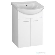   AQUALINE ZOJA mosdótartó szekrény, 2 ajtós, 50,5x74x30cm, fehér 51055A