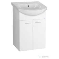   AQUALINE ZOJA mosdótartó szekrény, 2 ajtós, 50,5x74x30cm, fehér 51055A