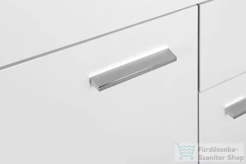 AQUALINE ZOJA mosdótartó szekrény, 2 ajtó, 1 fiók 61,5x74x32,5cm, fehér (51065A)