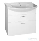 AQUALINE ZOJA mosdótartó szekrény, 2 fiókos, 71,5x74x34cm, fehér 51071A