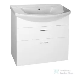   AQUALINE ZOJA mosdótartó szekrény, 2 fiókos, 71,5x74x34cm, fehér 51071A
