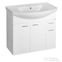   AQUALINE ZOJA Mosdótartó szekrény, 83x74x34cm, fehér 51083A