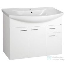   AQUALINE ZOJA Mosdótartó szekrény, 93x74x34cm, fehér 51094A