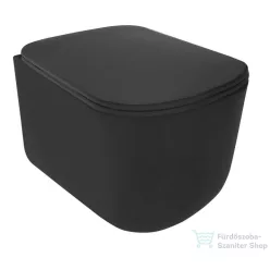   Sapho KERASAN TRIBECA fali WC, NORIM, 35x35,5x54cm, matt fekete (511431)