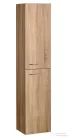 AQUALINE ZOJA/KERAMIA FRESH állószekrény, balos/jobbos, 30x140x25cm, platina tölgy 51157