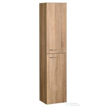   AQUALINE ZOJA/KERAMIA FRESH állószekrény, balos/jobbos, 30x140x25cm, platina tölgy 51157