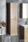 AQUALINE ZOJA/KERAMIA FRESH állószekrény, balos/jobbos, 30x140x25cm, platina tölgy 51157
