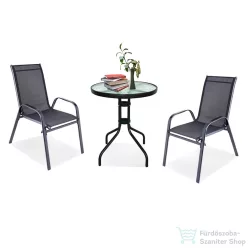   Leziter Lizi balcony kerti bútor garnitúra szett fekete 51186_41075