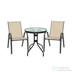   Leziter Lizi balcony kerti bútor garnitúra szett bézs 51186_YX-C04