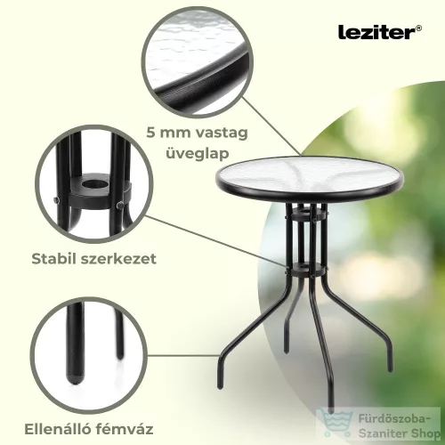 Leziter Largo Balcony kerti bútor garnitúra szett bézs 51186_YX-C04_2