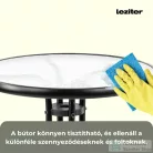 Leziter Andora kerek kerti asztal 51186