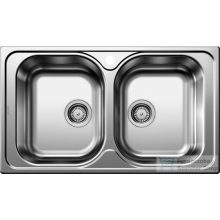   BLANCO TIPO 8 rozsdamentes acél, natúr mosogató medence 511924