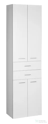 AQUALINE ZOJA állószekrény fiókkal, 50x184x29cm, fehér 51291