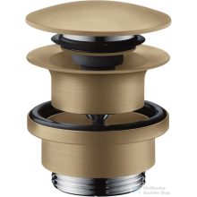   Hansgrohe AXOR push-open leeresztő túlfolyós mosdóhoz,szálcsiszolt bronz 51300140