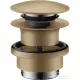 Hansgrohe AXOR push-open leeresztő túlfolyós mosdóhoz,szálcsiszolt bronz 51300140
