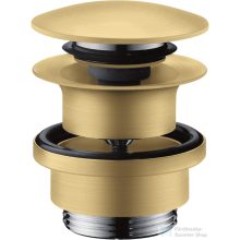   Hansgrohe AXOR push-open leeresztő túlfolyós mosdóhoz,szálcsiszolt arany hatású 51300250