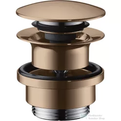   Hansgrohe AXOR push-open leeresztő túlfolyós mosdóhoz,polírozott vörös arany hatású 51300300