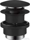 Hansgrohe AXOR push-open leeresztő túlfolyós mosdóhoz,matt fekete 51300670