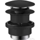 Hansgrohe AXOR push-open leeresztő túlfolyós mosdóhoz,matt fekete 51300670