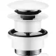 Hansgrohe AXOR push-open leeresztő túlfolyós mosdóhoz,matt fehér 51300700