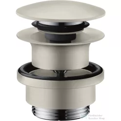   Hansgrohe AXOR push-open leeresztő túlfolyós mosdóhoz,rozsdamentes acél hatású 51300800