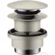 Hansgrohe AXOR push-open leeresztő túlfolyós mosdóhoz,rozsdamentes acél hatású 51300800