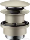 Hansgrohe AXOR push-open leeresztő túlfolyós mosdóhoz,szálcsiszolt nikkel 51300820